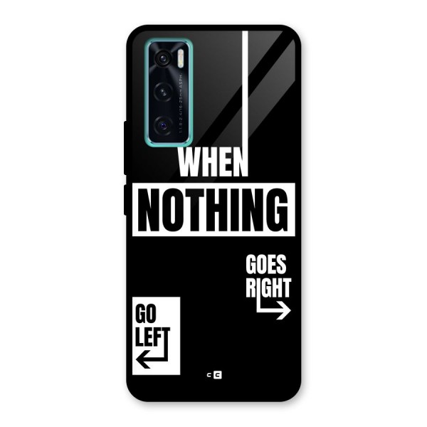 Alternate Plan Glass Back Case for Vivo V20 SE