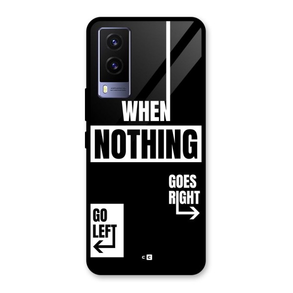 Alternate Plan Glass Back Case for Vivo V21e 5G