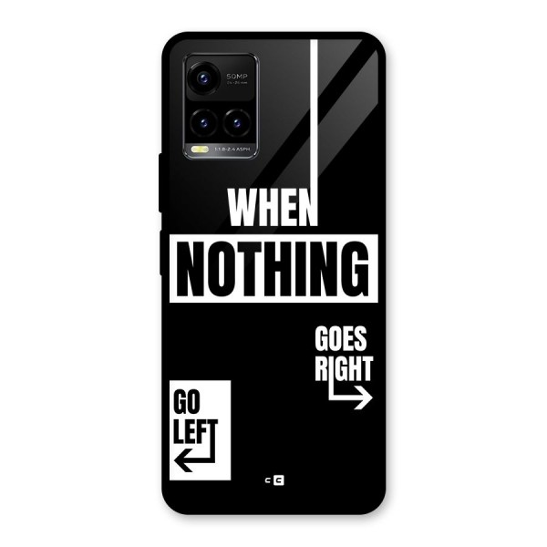 Alternate Plan Glass Back Case for Vivo Y21G