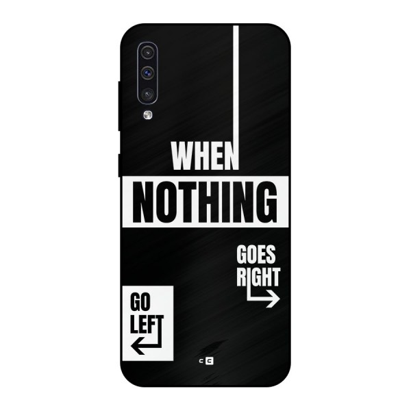 Alternate Plan Metal Back Case for Galaxy A50s