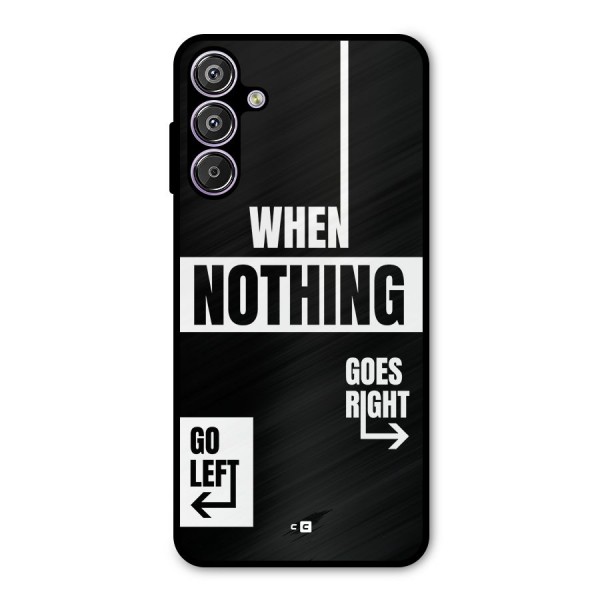 Alternate Plan Metal Back Case for Galaxy F15