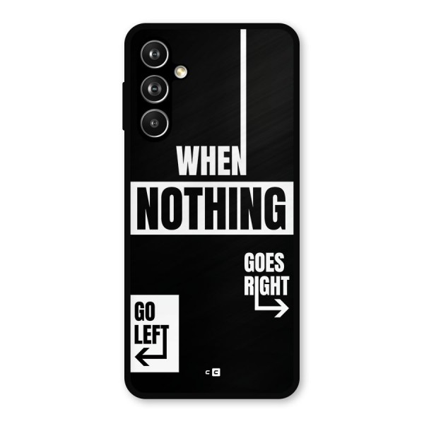 Alternate Plan Metal Back Case for Galaxy F54