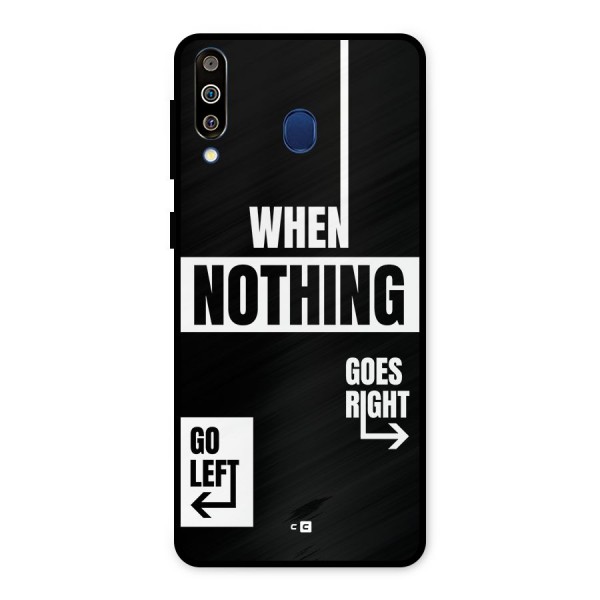 Alternate Plan Metal Back Case for Galaxy M30