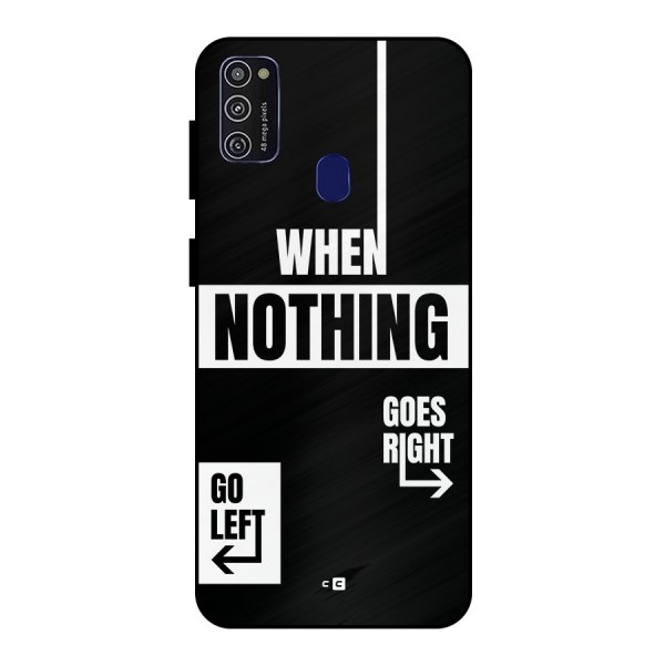 Alternate Plan Metal Back Case for Galaxy M30s