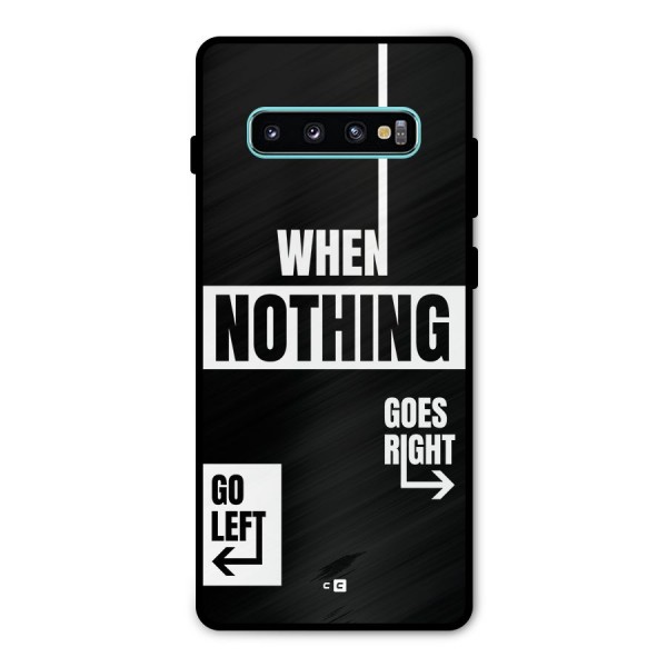 Alternate Plan Metal Back Case for Galaxy S10 Plus