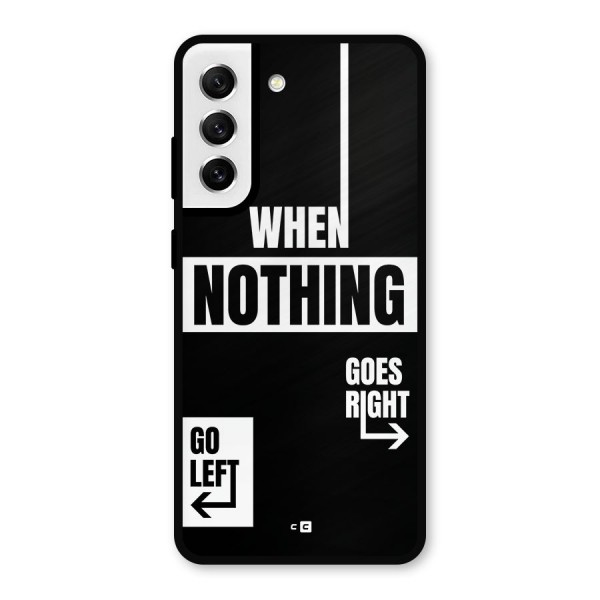 Alternate Plan Metal Back Case for Galaxy S21 FE 5G