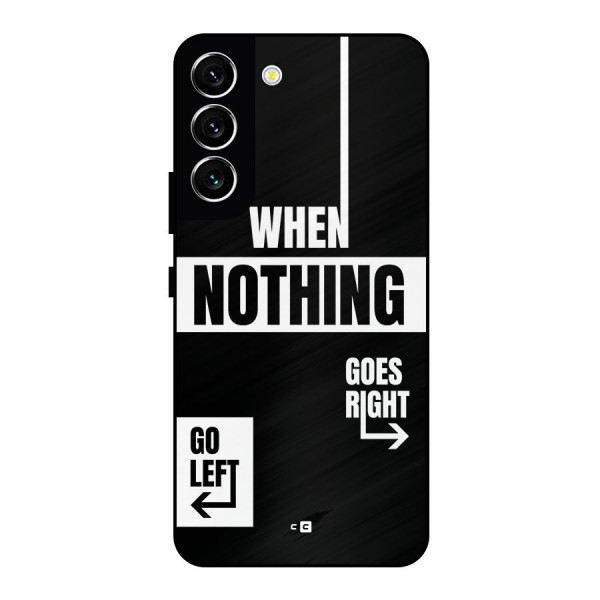 Alternate Plan Metal Back Case for Galaxy S22 5G