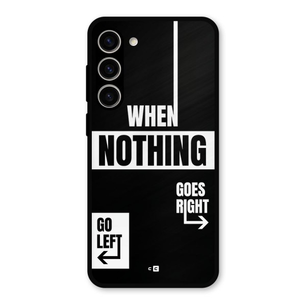 Alternate Plan Metal Back Case for Galaxy S23 Plus