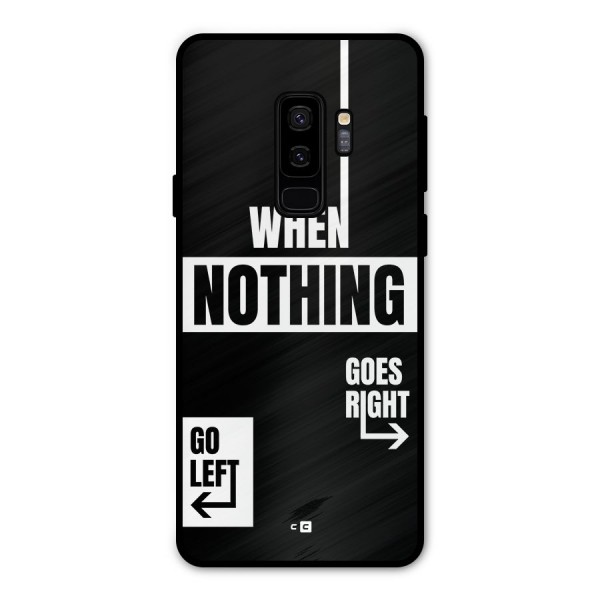 Alternate Plan Metal Back Case for Galaxy S9 Plus