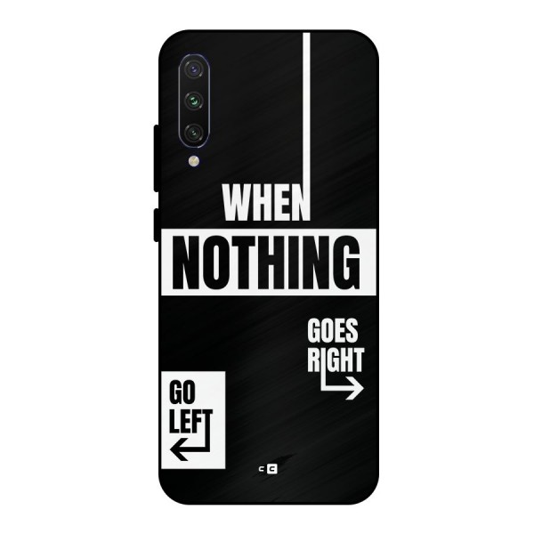 Alternate Plan Metal Back Case for Mi A3