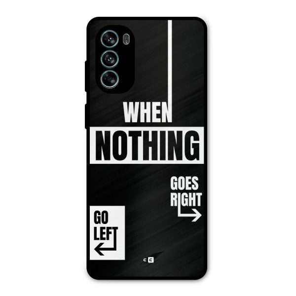 Alternate Plan Metal Back Case for Moto G62