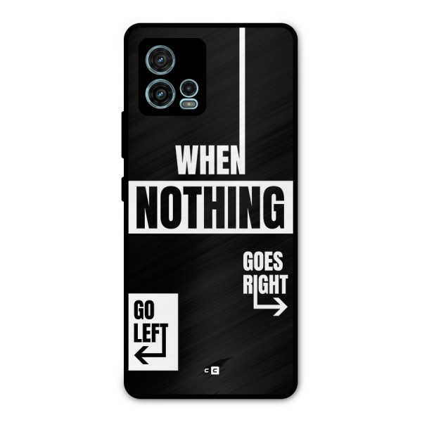 Alternate Plan Metal Back Case for Moto G72