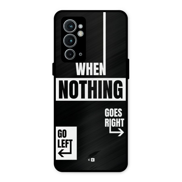 Alternate Plan Metal Back Case for OnePlus 9RT 5G