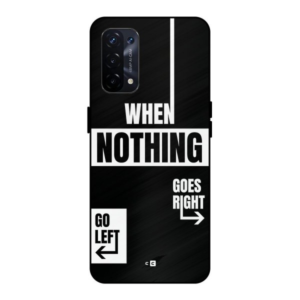 Alternate Plan Metal Back Case for Oppo A74 5G