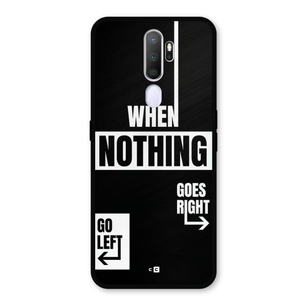 Alternate Plan Metal Back Case for Oppo A9 (2020)