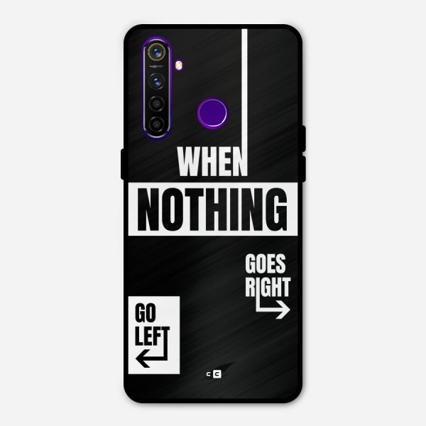 Alternate Plan Metal Back Case for Realme 5 Pro