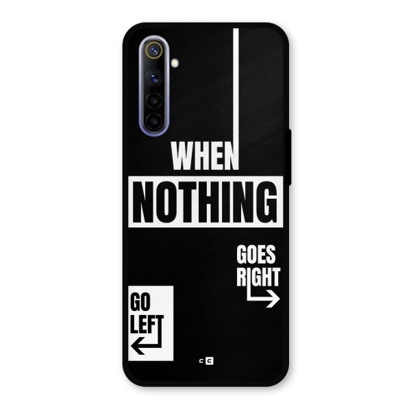 Alternate Plan Metal Back Case for Realme 6