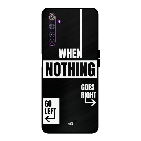 Alternate Plan Metal Back Case for Realme 6 Pro