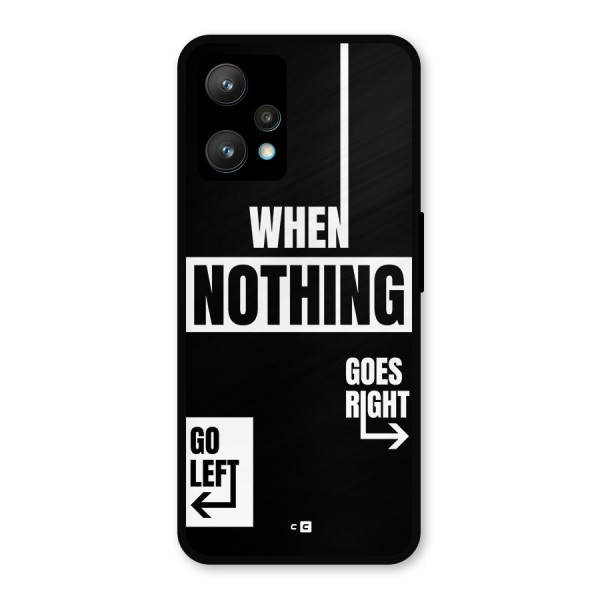 Alternate Plan Metal Back Case for Realme 9