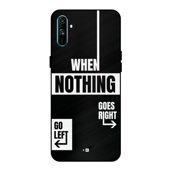 Alternate Plan Metal Back Case for Realme C3