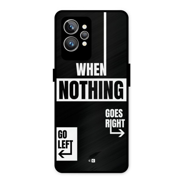 Alternate Plan Metal Back Case for Realme GT2 Pro