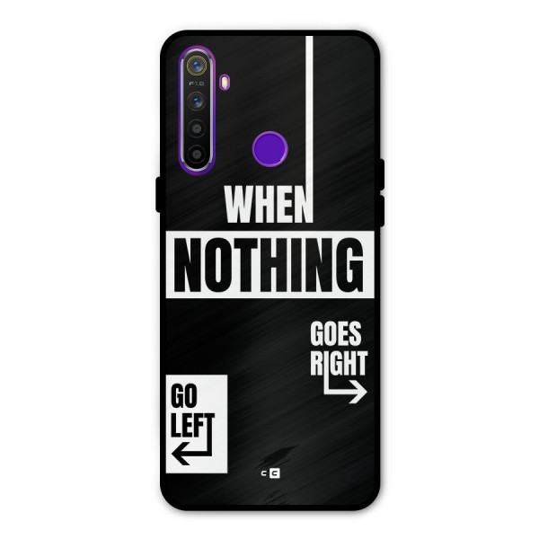 Alternate Plan Metal Back Case for Realme Narzo 10