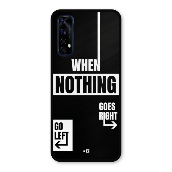 Alternate Plan Metal Back Case for Realme Narzo 20 Pro