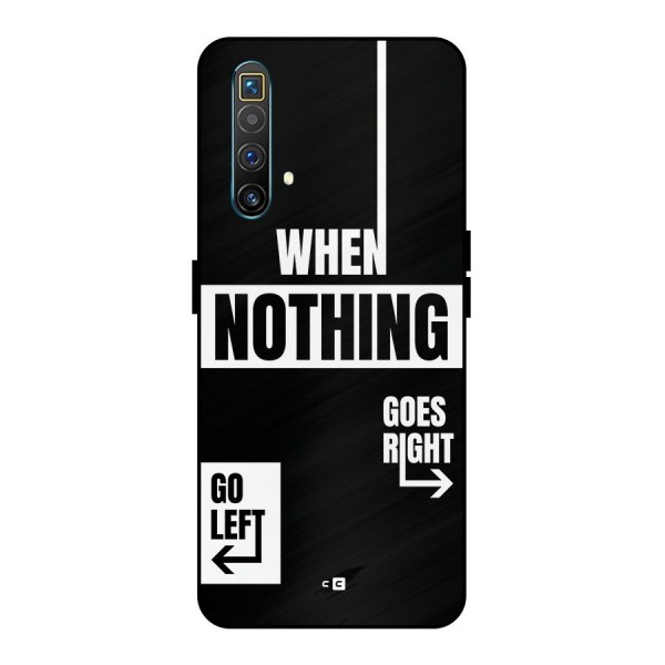 Alternate Plan Metal Back Case for Realme X3