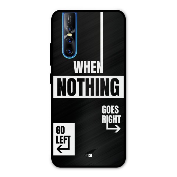 Alternate Plan Metal Back Case for Vivo V15 Pro