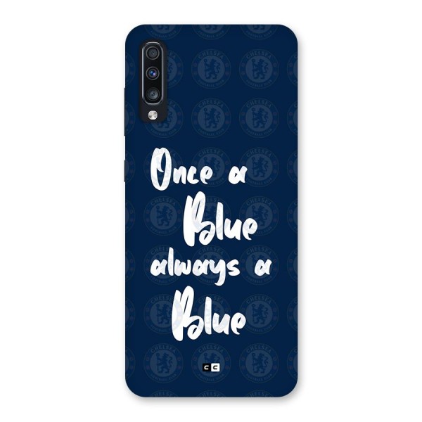 Always A Blue Back Case for Galaxy A70s