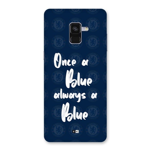 Always A Blue Back Case for Galaxy A8 Plus