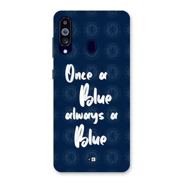 Always A Blue Back Case for Galaxy M40