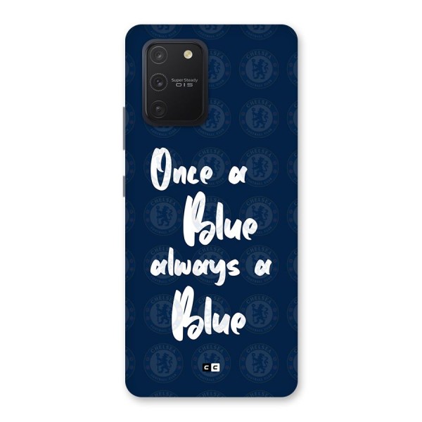 Always A Blue Back Case for Galaxy S10 Lite