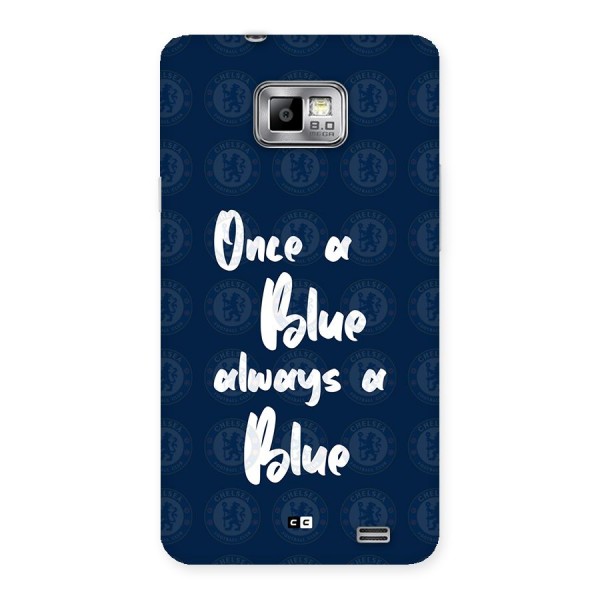 Always A Blue Back Case for Galaxy S2