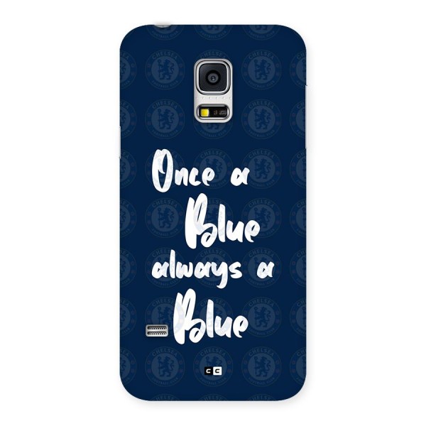 Always A Blue Back Case for Galaxy S5 Mini