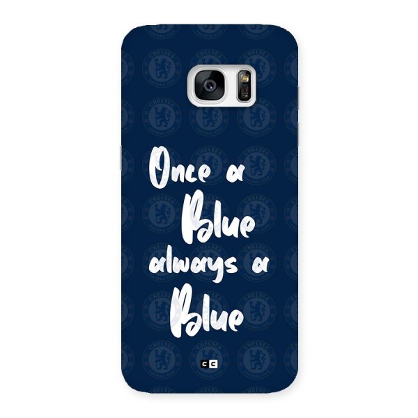 Always A Blue Back Case for Galaxy S7 Edge