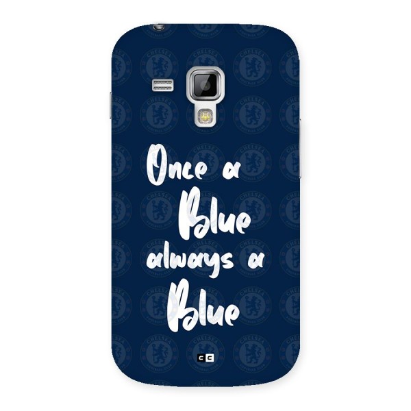 Always A Blue Back Case for Galaxy S Duos