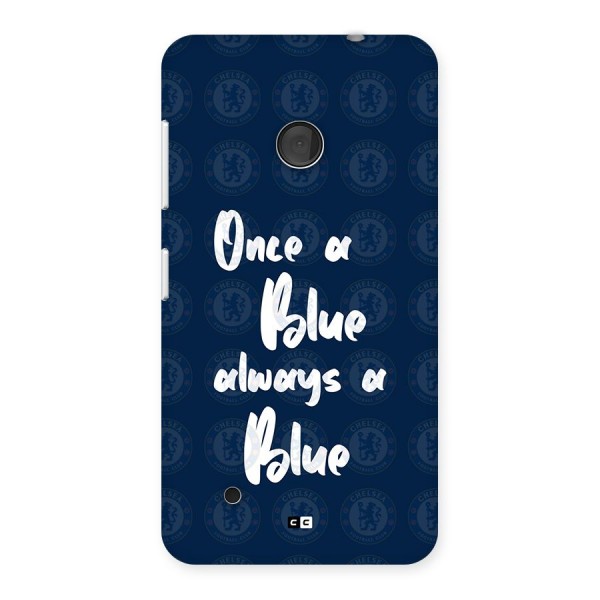 Always A Blue Back Case for Lumia 530