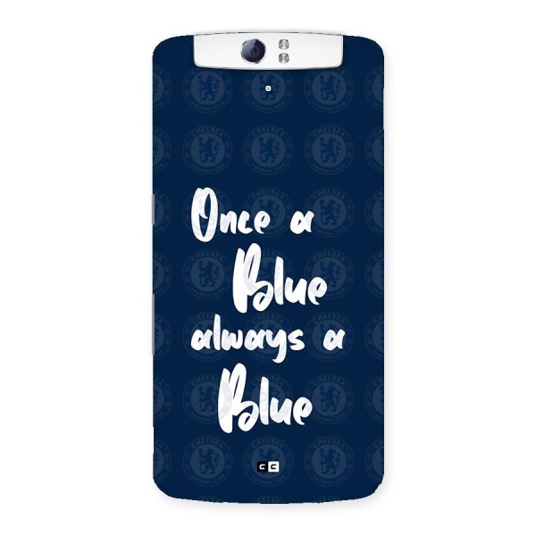 Always A Blue Back Case for Oppo N1