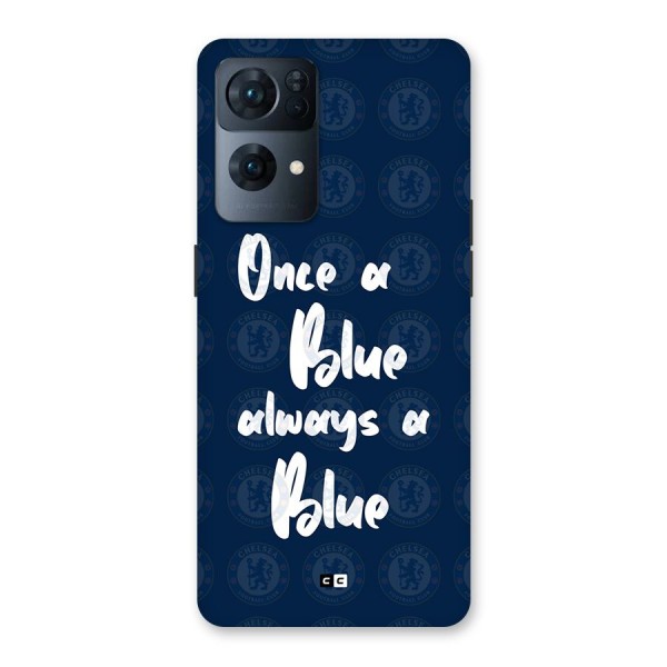 Always A Blue Back Case for Oppo Reno7 Pro 5G