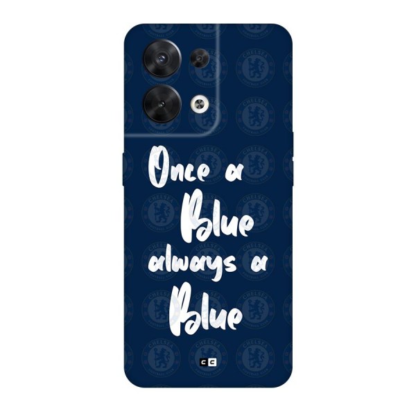 Always A Blue Back Case for Oppo Reno8 5G