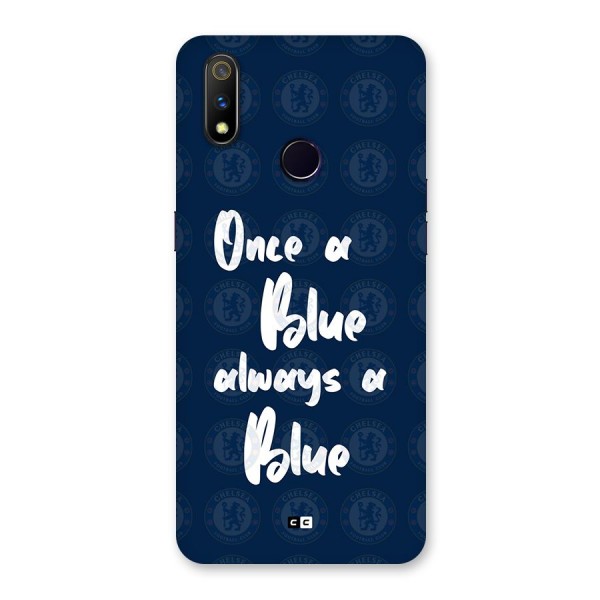 Always A Blue Back Case for Realme 3 Pro