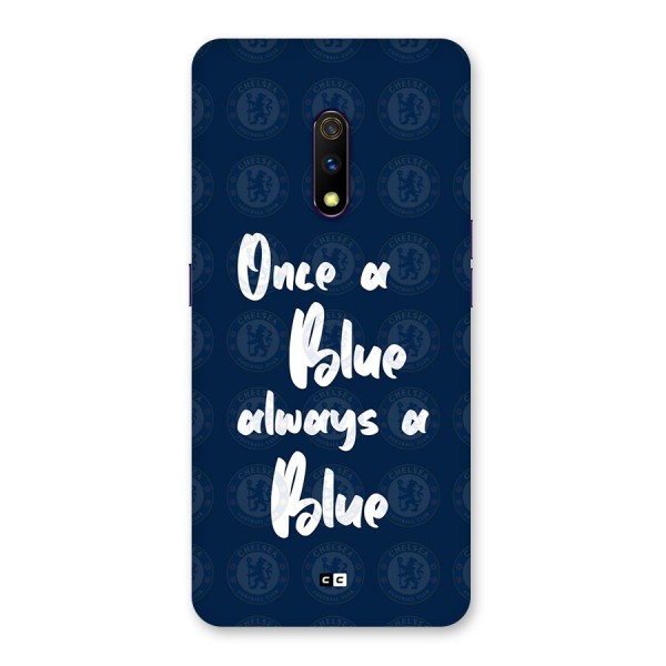 Always A Blue Back Case for Realme X