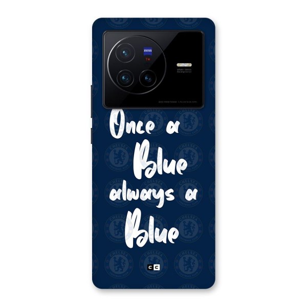 Always A Blue Back Case for Vivo X80