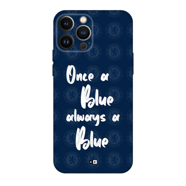 Always A Blue Back Case for iPhone 13 Pro Max