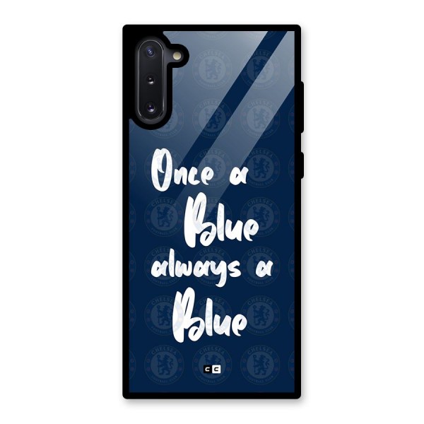 Always A Blue Glass Back Case for Galaxy Note 10