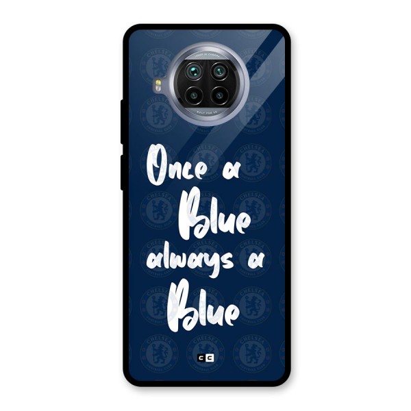 Always A Blue Glass Back Case for Mi 10i