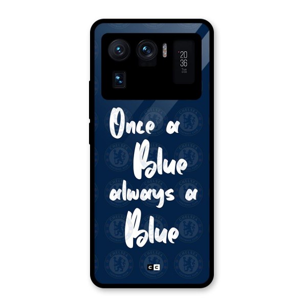 Always A Blue Glass Back Case for Mi 11 Ultra