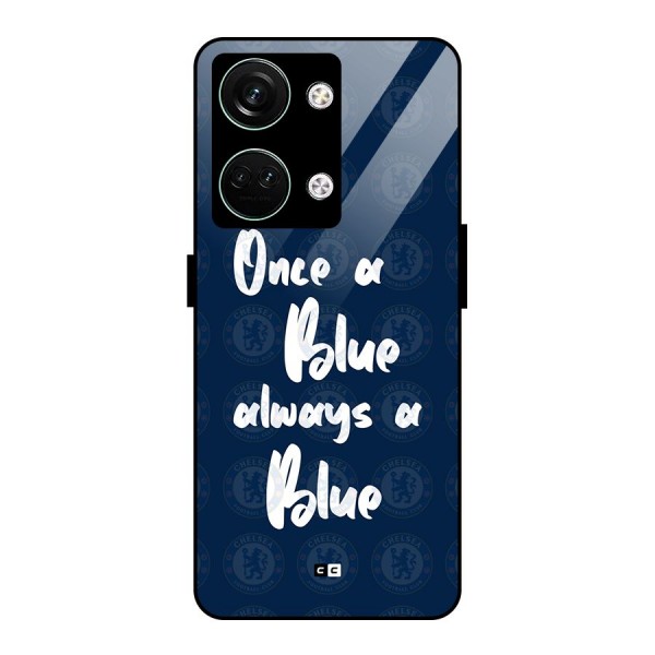 Always A Blue Glass Back Case for Oneplus Nord 3