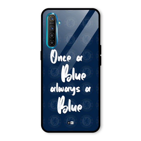 Always A Blue Glass Back Case for Realme X2